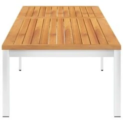 Chaise Longue Avec Coussin Bois D'acacia Et Acier Inoxydable 4 19 Chaise Longue Avec Coussin Bois D'acacia Et Acier Inoxydable 4 -Mobilier De Jardin chaise longue avec coussin bois d acacia et acier inoxydable 3666722931496 1264914