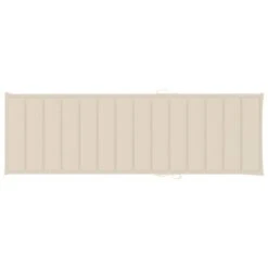 Chaise Longue Avec Coussin Crème Bois De Pin Imprégné 4 -Mobilier De Jardin chaise longue avec coussin creme bois de pin impregne 3666722338288 966140
