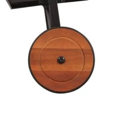 Chaise Longue Avec Pieds En Acier Bois D'acacia Massif 11 Chaise Longue Avec Pieds En Acier Bois D'acacia Massif -Mobilier De Jardin chaise longue avec pieds en acier bois d acacia massif 3666722617710 1403799