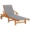 Chaise Longue De Jardin Avec Coussin Bois D'acacia Solide 26 2 Chaise Longue De Jardin Avec Coussin Bois D'acacia Solide 26 -Mobilier De Jardin chaise longue de jardin avec coussin bois d acacia solide 3666722430609 817647