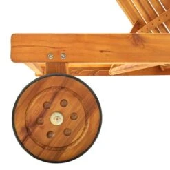 Chaise Longue De Jardin Avec Coussin Bois D'acacia Solide 16 -Mobilier De Jardin chaise longue de jardin avec coussin bois d acacia solide 3666722931175 816656