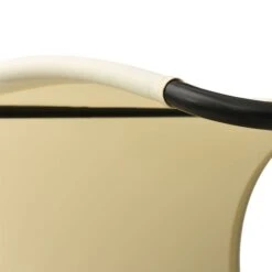 Chaise Longue Double Avec Auvent Textilène Vert Et Crème -Mobilier De Jardin chaise longue double avec auvent textilene vert et creme 3666722363136 936861