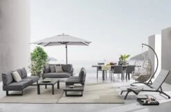 Chaise Longue En Aluminium Avec Roues Noir Chloé - Lot De 4 17 Chaise Longue En Aluminium Avec Roues Noir Chloé - Lot De 4 -Mobilier De Jardin chaise longue en aluminium et textylene noir chloe lot de 4 3666722592475 1393471