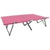 Chaise Longue Pliable 2 Places Rose Acier -Mobilier De Jardin chaise longue pliable 2 places rose acier 3666722363846 936242