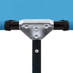 Chaise Longue Pliable Acier Bleu Turquoise -Mobilier De Jardin chaise longue pliable acier bleu turquoise 3666722363891 936207