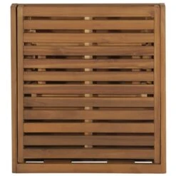 Chaise Longue Pliable Avec Coussin Bois D'acacia Solide 11 -Mobilier De Jardin chaise longue pliable avec coussin bois d acacia solide 3666722751872 841782