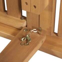 Chaise Longue Pliable Avec Coussin Bois D'acacia Solide 8 -Mobilier De Jardin chaise longue pliable avec coussin bois d acacia solide 3666722931144 841881