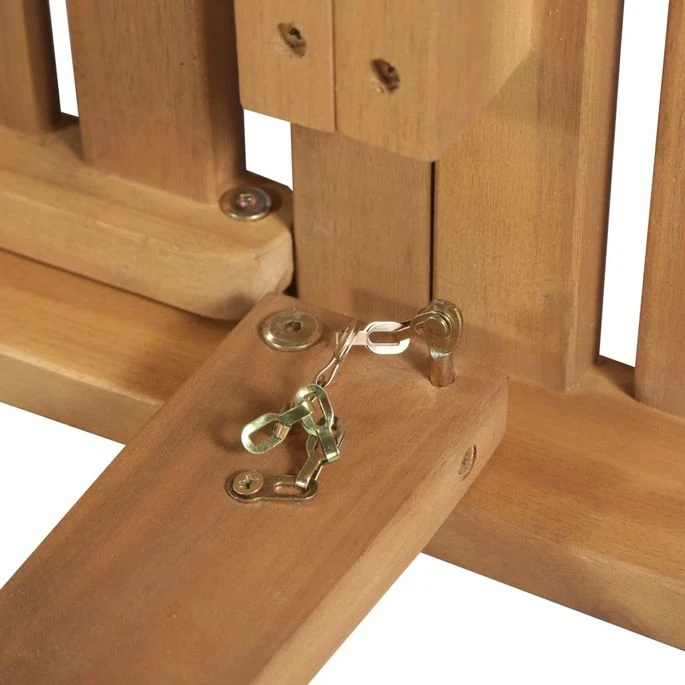 Chaise Longue Pliable Avec Coussin Bois D'acacia Solide 7 12 Chaise Longue Pliable Avec Coussin Bois D'acacia Solide 7 – Image 10