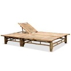 Chaise Longue Pour 2 Personnes Bambou -Mobilier De Jardin chaise longue pour 2 personnes bambou 3666722313025 992445