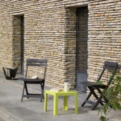 Chaise Miami Pliante - Anthracite -Mobilier De Jardin chaise miami pliante anthracite 3100038075869 659059