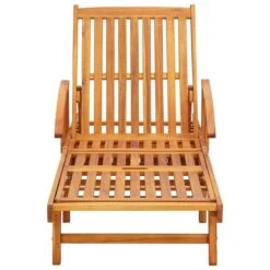 Chaises Longues 2 Pcs Avec Coussins Bois D'acacia Solide 2 -Mobilier De Jardin chaises longues 2 pcs avec coussins bois d acacia solide 3666722931410 727256