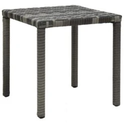 Chaises Longues Avec Table Résine Tressée Anthracite -Mobilier De Jardin chaises longues avec table resine tressee anthracite 3666722527637 554808