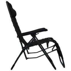 Chaises Pliables De Terrasse 2 Pcs Noir Textilène -Mobilier De Jardin chaises pliables de terrasse 2 pcs noir textilene 3666722356541 942191