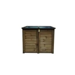 CHALET & JARDIN Coffre De Jardin En Bois Trocadero 600 - Capacité 600 L -Mobilier De Jardin chalet jardin coffre de jardin en bois trocadero 600 capacite 600 l 3700265700444 515718
