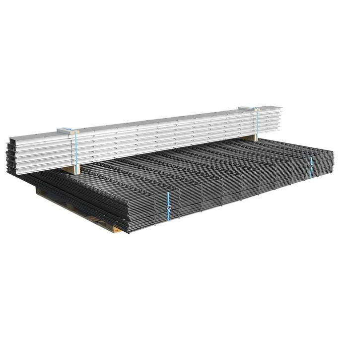 Clôture De Gabion 2D Acier Galvanisé 2,008x1,03m 16m Total Gris 8 Clôture De Gabion 2D Acier Galvanisé 2,008x1,03m 16m Total Gris – Image 6