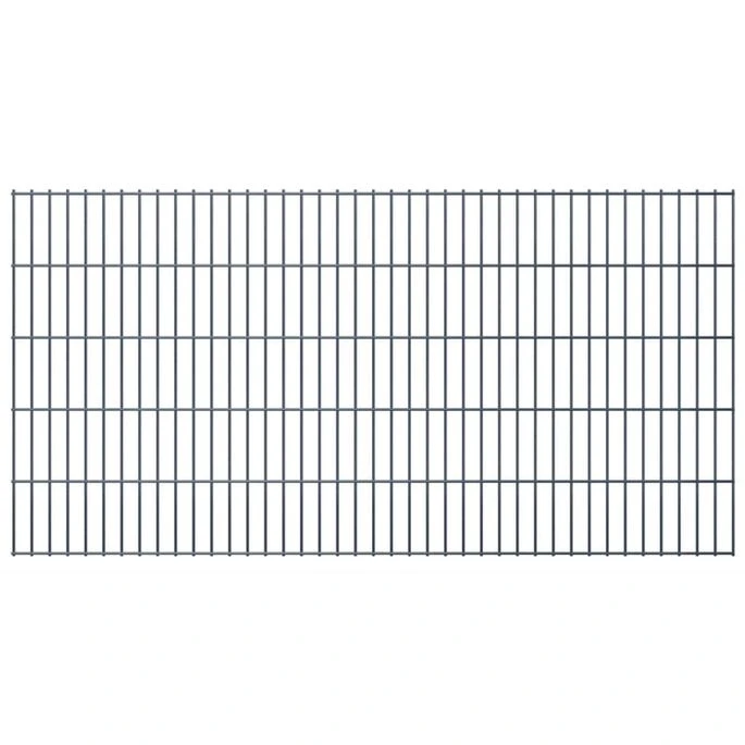 Clôture De Gabion 2D Acier Galvanisé 2,008x1,03m 16m Total Gris 9 Clôture De Gabion 2D Acier Galvanisé 2,008x1,03m 16m Total Gris – Image 7