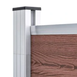 Clôture De Jardin WPC 1391x186 Cm Marron -Mobilier De Jardin cloture de jardin wpc 1391x186 cm marron 3666722192040 1187087