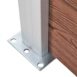 Clôture De Jardin WPC 1391x186 Cm Marron -Mobilier De Jardin cloture de jardin wpc 1391x186 cm marron 3666722192040 1187088