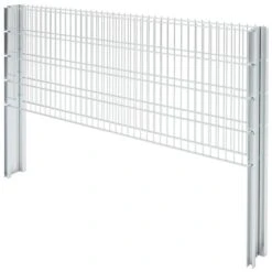 Clôture Gabion 2D Acier Galvanisé 2,008x0,83m 10m Total Argenté -Mobilier De Jardin cloture gabion 2d acier galvanise 2 008x0 83m 10m total argente 8718475552611 1176079