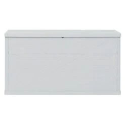 Coffre De Rangement Plastique Gris Clair Nited 120 Cm -Mobilier De Jardin coffre de rangement plastique gris clair nited 120 cm 3666722560443 384010