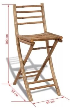 Comptoir De Bar Et 2 Tabourets Bambou Clair Kyca -Mobilier De Jardin comptoir de bar et 2 tabourets bambou clair kyca 3666722580113 257795