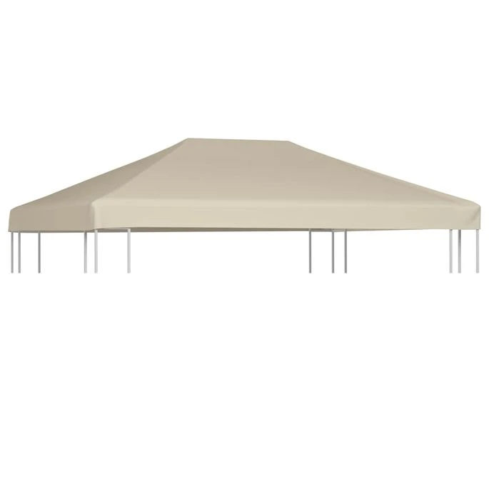 Couverture De Dessus De Belvédère 310 G / M² 4x3 M Beige 3 Couverture De Dessus De Belvédère 310 G / M² 4x3 M Beige
