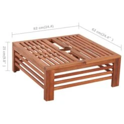 Couverture De Support De Parasol En Bois -Mobilier De Jardin couverture de support de parasol en bois 3666722181884 1216551