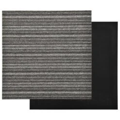 Dalles De Tapis De Sol 20 Pcs 5 M² 50x50 Cm Anthracite Rayé -Mobilier De Jardin dalles de tapis de sol 20 pcs 5 m 50x50 cm anthracite raye 3666722746588 1172184