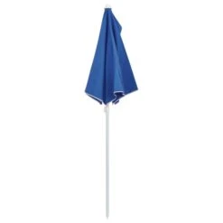 Demi-parasol De Jardin Avec Mât 180x90 Cm Bleu Azuré -Mobilier De Jardin demi parasol de jardin avec mat 180x90 cm bleu azure 3666722351959 946988