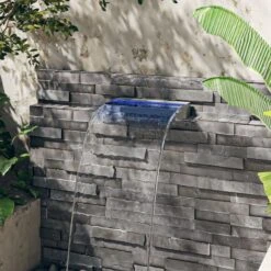 Déversoir Pour Cascade Avec LED RVB Inox 45 Cm 16 Déversoir Pour Cascade Avec LED RVB Inox 45 Cm -Mobilier De Jardin deversoir pour cascade avec led rvb inox 45 cm 3666722897730 1482166