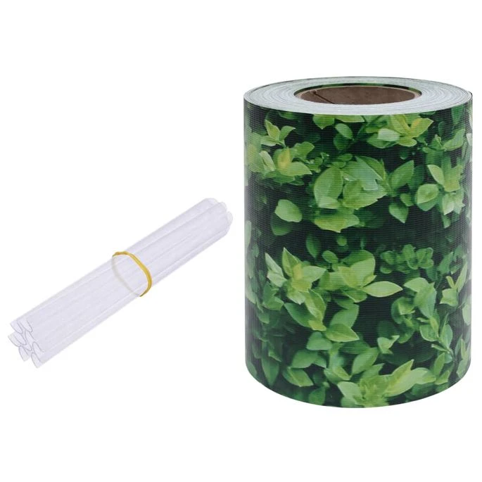 Écran D'intimité De Jardin PVC 35x0,19 M Vert 4 Écran D'intimité De Jardin PVC 35x0,19 M Vert – Image 2
