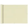 Écran De Balcon En Tissu Oxford 75x600 Cm Crème 1 Écran De Balcon En Tissu Oxford 75x600 Cm Crème -Mobilier De Jardin ecran de balcon en tissu oxford 75x600 cm creme 3666722369145 930512