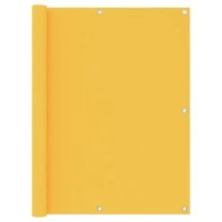 Écran De Balcon Jaune 120x300 Cm Tissu Oxford