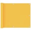 Écran De Balcon Jaune 75x400 Cm Tissu Oxford