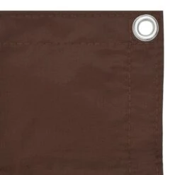 Écran De Balcon Marron 75x500 Cm Tissu Oxford -Mobilier De Jardin ecran de balcon marron 75x500 cm tissu oxford 3666722458023 768589