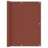 Écran De Balcon Terre Cuite 120x500 Cm Tissu Oxford -Mobilier De Jardin ecran de balcon terre cuite 120x500 cm tissu oxford 3666722506717 615461