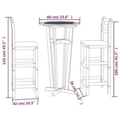 Ensemble De Bar De Jardin 3 Pcs Bois D'acacia Solide 17 Ensemble De Bar De Jardin 3 Pcs Bois D'acacia Solide -Mobilier De Jardin ensemble de bar de jardin 3 pcs bois d acacia solide 3666722615549 1396602