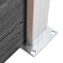 Ensemble De Panneau De Clôture WPC 526x105 Cm Noir -Mobilier De Jardin ensemble de panneau de cloture wpc 526x105 cm noir 3666722148375 1265642