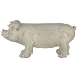 Esschert Design Banc De Jardin En Pierre En Forme De Cochon Gris AV13 -Mobilier De Jardin esschert design banc de jardin en pierre en forme de cochon gris av13 8714982120824 973610