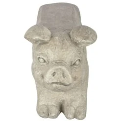 Esschert Design Banc De Jardin En Pierre En Forme De Cochon Gris AV13 -Mobilier De Jardin esschert design banc de jardin en pierre en forme de cochon gris av13 8714982120824 973611