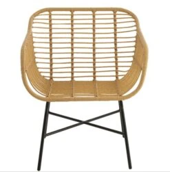 Fauteuil De Jardin Métal Naturel Rachella L 68 Cm -Mobilier De Jardin fauteuil de jardin metal naturel rachella l 68 cm 5400924203603 1328163
