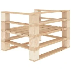 Fauteuil Palette De Jardin Bois -Mobilier De Jardin fauteuil palette de jardin bois 8719883854991 552057