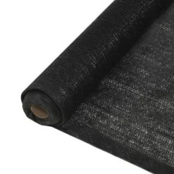 Filet Brise-vue PEHD 2x50 M Noir 150 G/m²