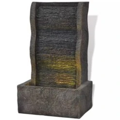 Fontaine D'intérieur Avec Lampe LED Polyrésine 5