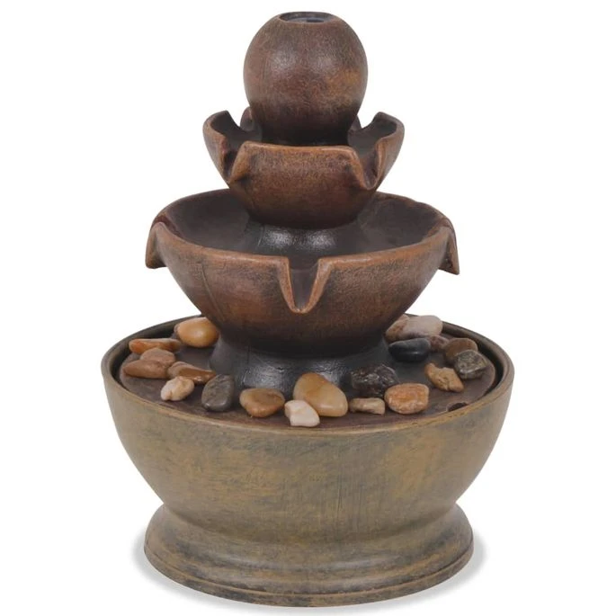 Fontaine D'intérieur Avec Pompe Polyrésine 5 Fontaine D'intérieur Avec Pompe Polyrésine – Image 3