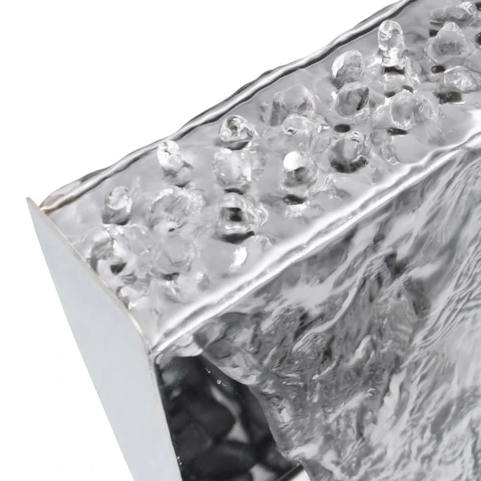 Fontaine De Jardin Avec Pompe Acier Inoxydable 130 Cm Courbé 10 Fontaine De Jardin Avec Pompe Acier Inoxydable 130 Cm Courbé – Image 8