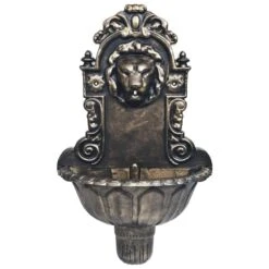 Fontaine Murale Design De Tête De Lion Bronze -Mobilier De Jardin fontaine murale design de tete de lion bronze 3666722177665 1220383