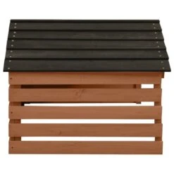 Garage De Tondeuse à Gazon Noir Et Marron 78x74x54cm Sapin -Mobilier De Jardin garage de tondeuse a gazon noir et marron 78x74x54cm sapin 3666722189347 1195967