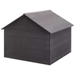 Garage Pour Tondeuse à Gazon Gris 80x80x70 Cm WPC -Mobilier De Jardin garage pour tondeuse a gazon gris 80x80x70 cm wpc 3666722197250 1173030