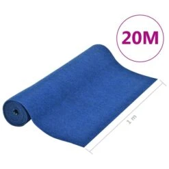 Gazon Artificiel Avec Picots 20x1 M Bleu -Mobilier De Jardin gazon artificiel avec picots 20x1 m bleu 8720286084694 1192970